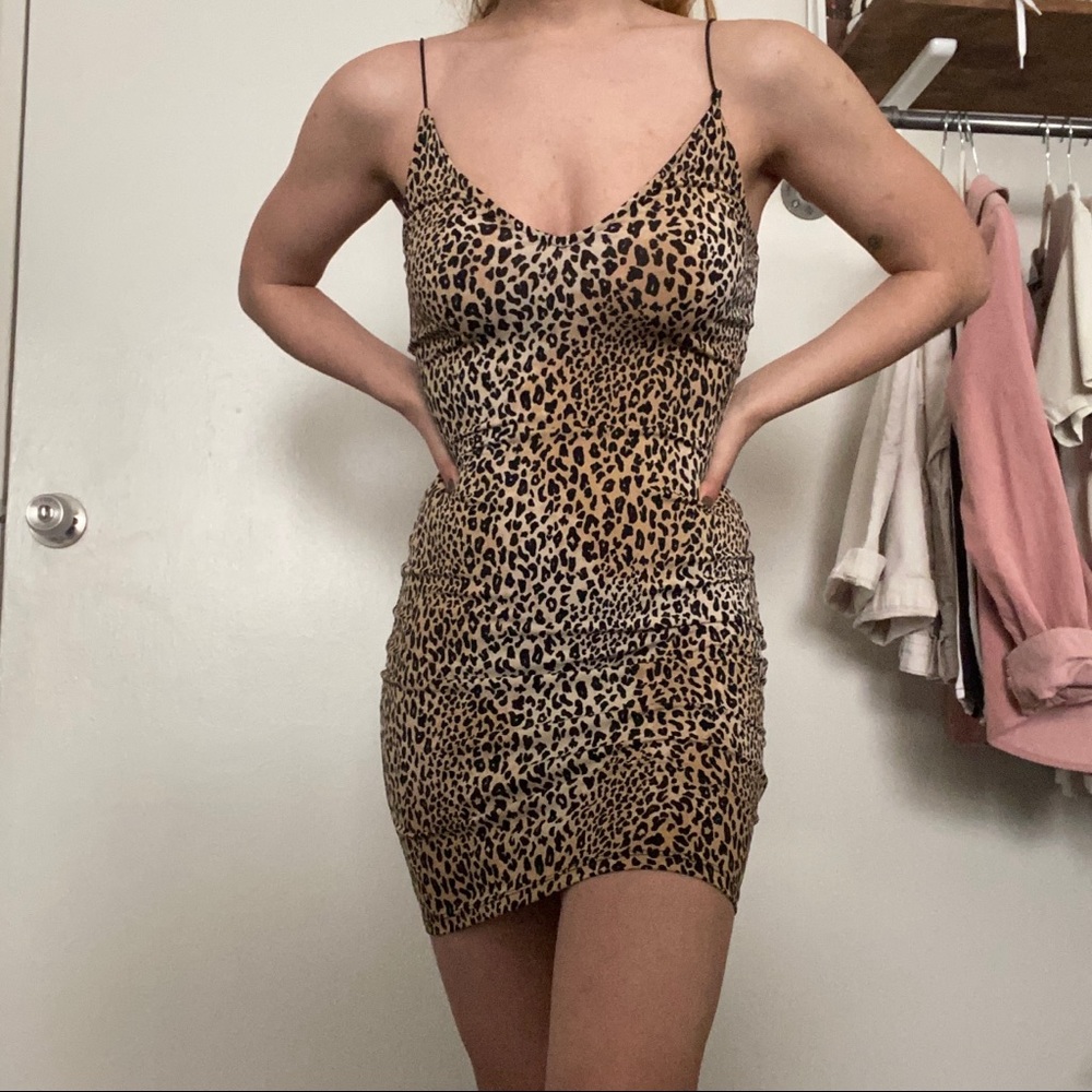 H&M Cheetah Mini Dress